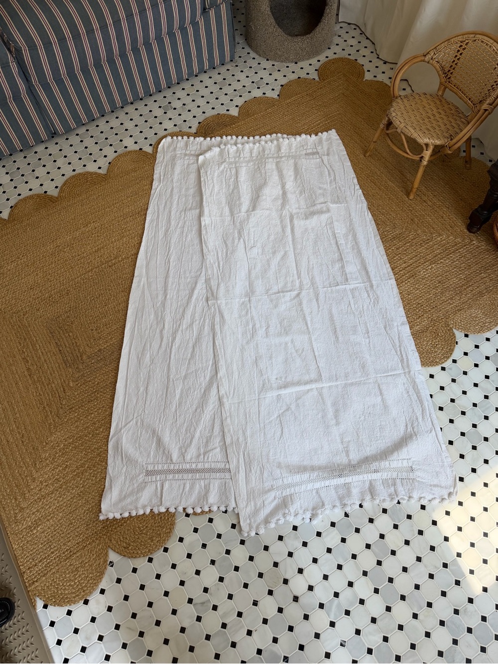 Moroccan Cotton Bath Towel Set of 2